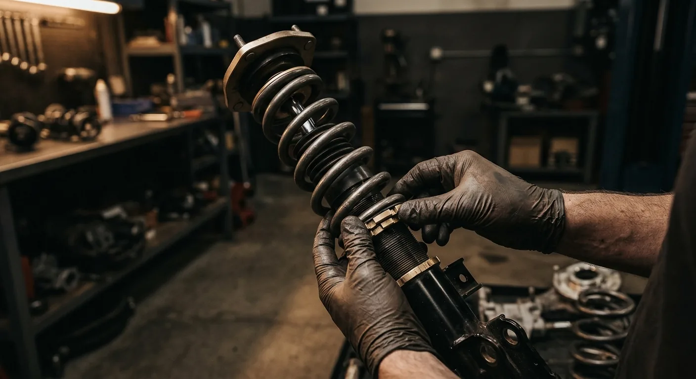 Suspension service at V-Elite Drives